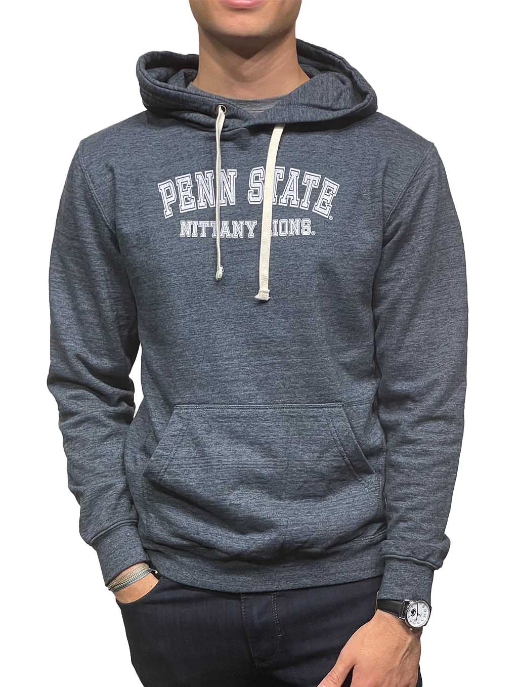 Heather Fleece Penn State Hoodie Original Retro Brand Harpers